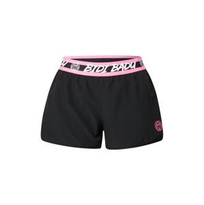 BIDI BADU Sportovní kalhoty 'Tiida'  pink / černá / bílá