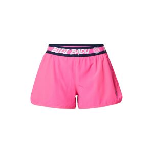 BIDI BADU Sportovní kalhoty 'Tiida'  pink / bílá / námořnická modř