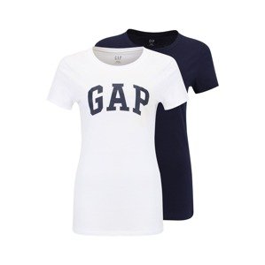 Gap Tall Tričko 'FRANCHISE'  námořnická modř / bílá
