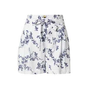 Superdry Kalhoty se sklady v pase  námořnická modř / pink / bílá