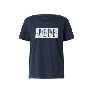 Pepe Jeans Tričko 'Patsy' námořnická modř / světlemodrá / světle růžová