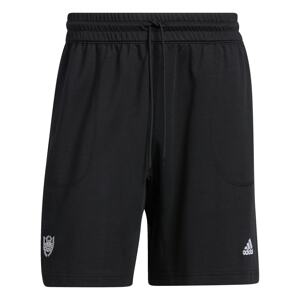 ADIDAS SPORTSWEAR Sportovní kalhoty 'Donovan Mitchell' černá / bílá