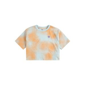 ADIDAS ORIGINALS Tričko  pastelová modrá / jasně oranžová