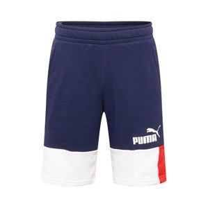 PUMA Sportovní kalhoty  enciánová modrá / bílá / červená