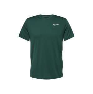 NIKE Funkční tričko 'Victory' zelená / bílá