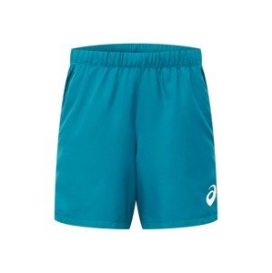 ASICS Sportovní kalhoty marine modrá / nefritová / bílá