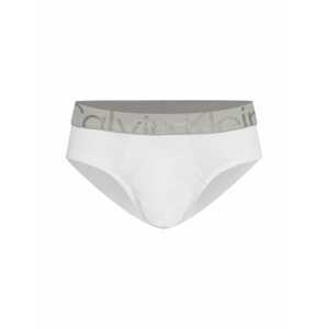 Calvin Klein Underwear Slipy  šedá / tmavě šedá / bílá