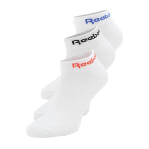 Reebok Sport Sportovní ponožky  modrá / červená / černá / bílá