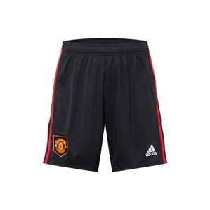 ADIDAS PERFORMANCE Sportovní kalhoty 'Manchester United 22/23'  oranžově červená / černá / bílá