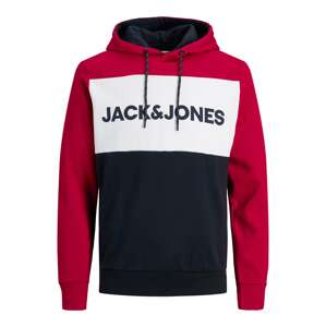 JACK & JONES Joggingová souprava tmavě modrá / červená / bílá