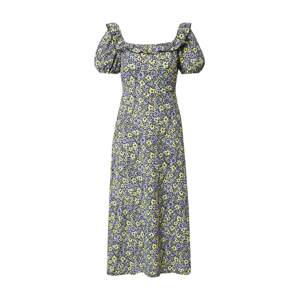Dorothy Perkins Letní šaty světle žlutá / světle fialová / černá / bílá