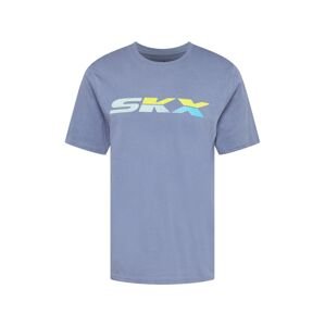 Skechers Performance Funkční tričko  kouřově modrá / světlemodrá / žlutá / pastelově zelená