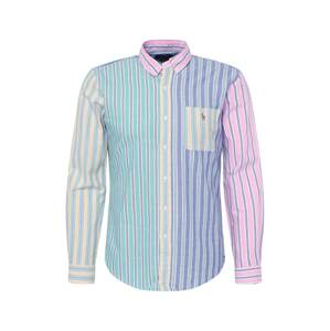 Polo Ralph Lauren Košile modrý melír / zelená / fialová / pink
