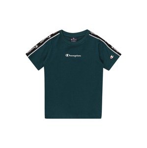Champion Authentic Athletic Apparel Tričko  tmavě zelená / černá / bílá
