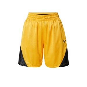 NIKE Sportovní kalhoty  zlatě žlutá / černá
