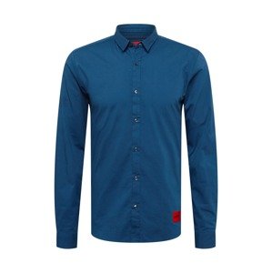 HUGO Košile 'Ero3'  enciánová modrá / červená / černá