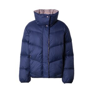ESPRIT Zimní bunda tmavě béžová / námořnická modř